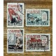 RUSIA 1952 Yv 1610/3 SERIE COMPLETA DE ESTAMPILLAS 20 EUROS